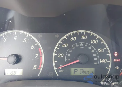 2009 Toyota Corolla Le из США, поврежденный, VIN JTDBL40E899092020